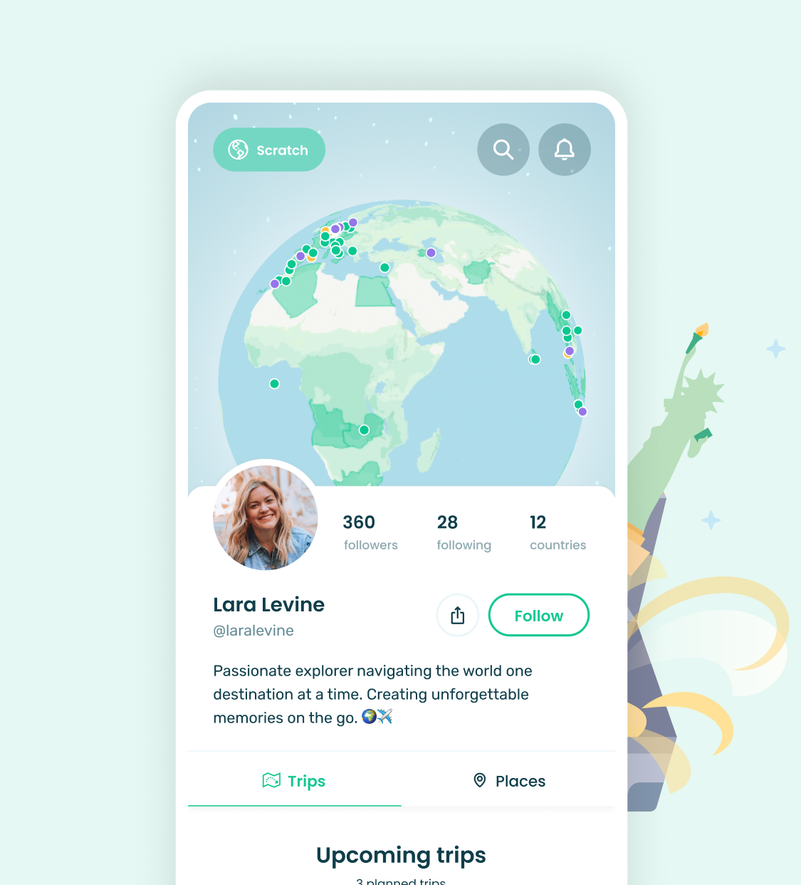 Feature visual